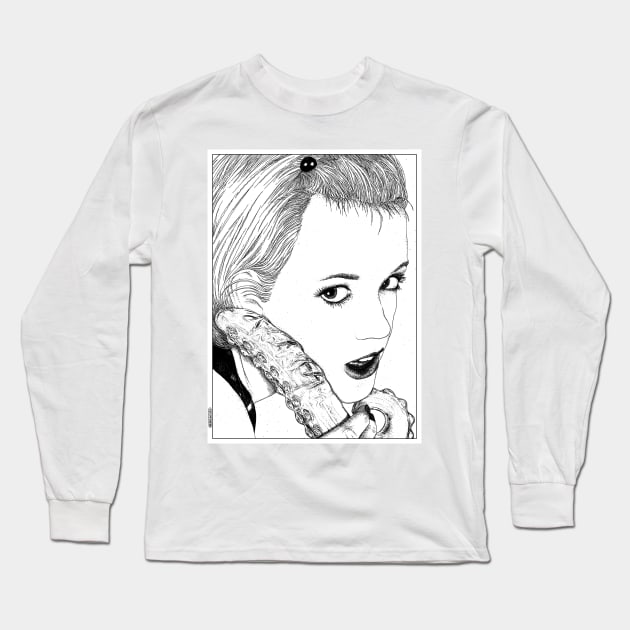 asc 525_La langue du diable (My devil's tongue) Long Sleeve T-Shirt by apolloniasaintclair